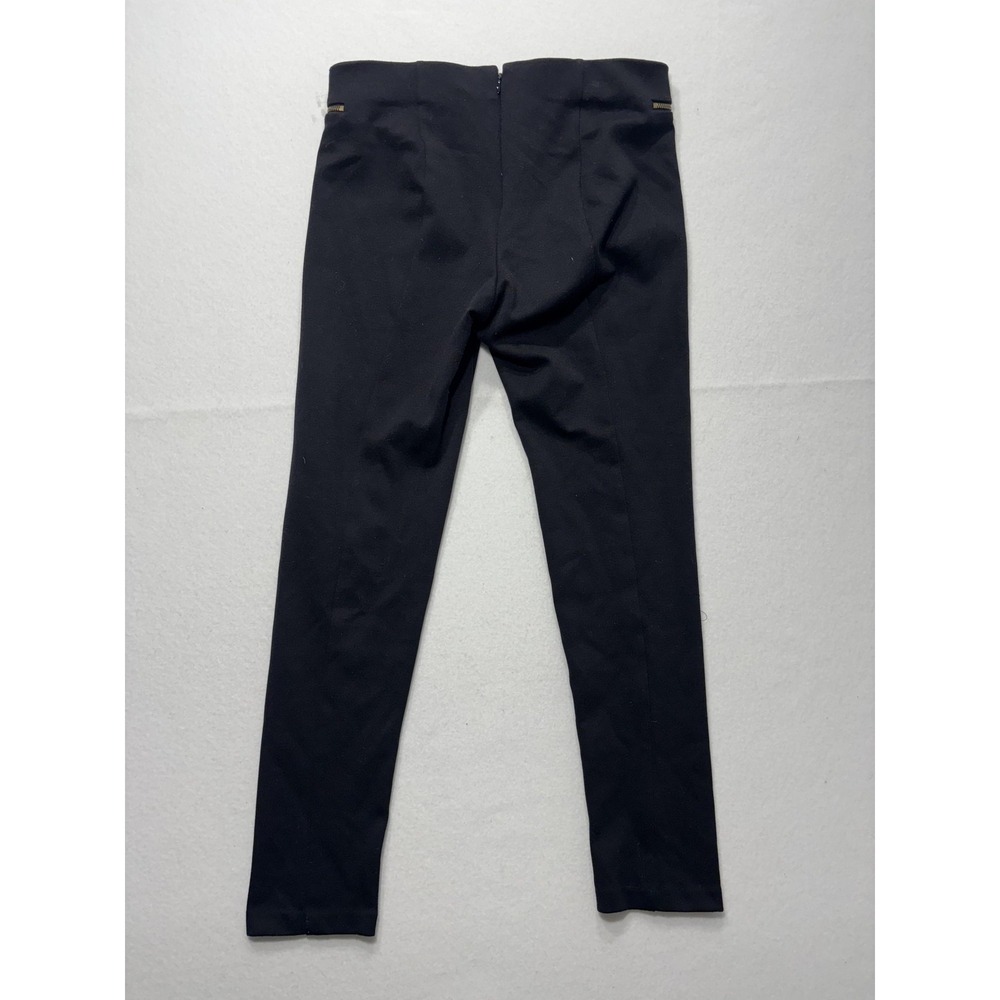 MICHAEL Michael Kors Pants Womens 6 Black Ponte Slim Ankle Zip Pocket Stretch - Picture 10 of 11